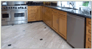 kitchen floor cleaning